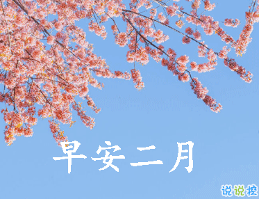迎接二月的唯美小句子带图片 二月可期的唯美早安说说11